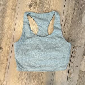P’TULA Bare Racerback Crop Top with Built in Bra
